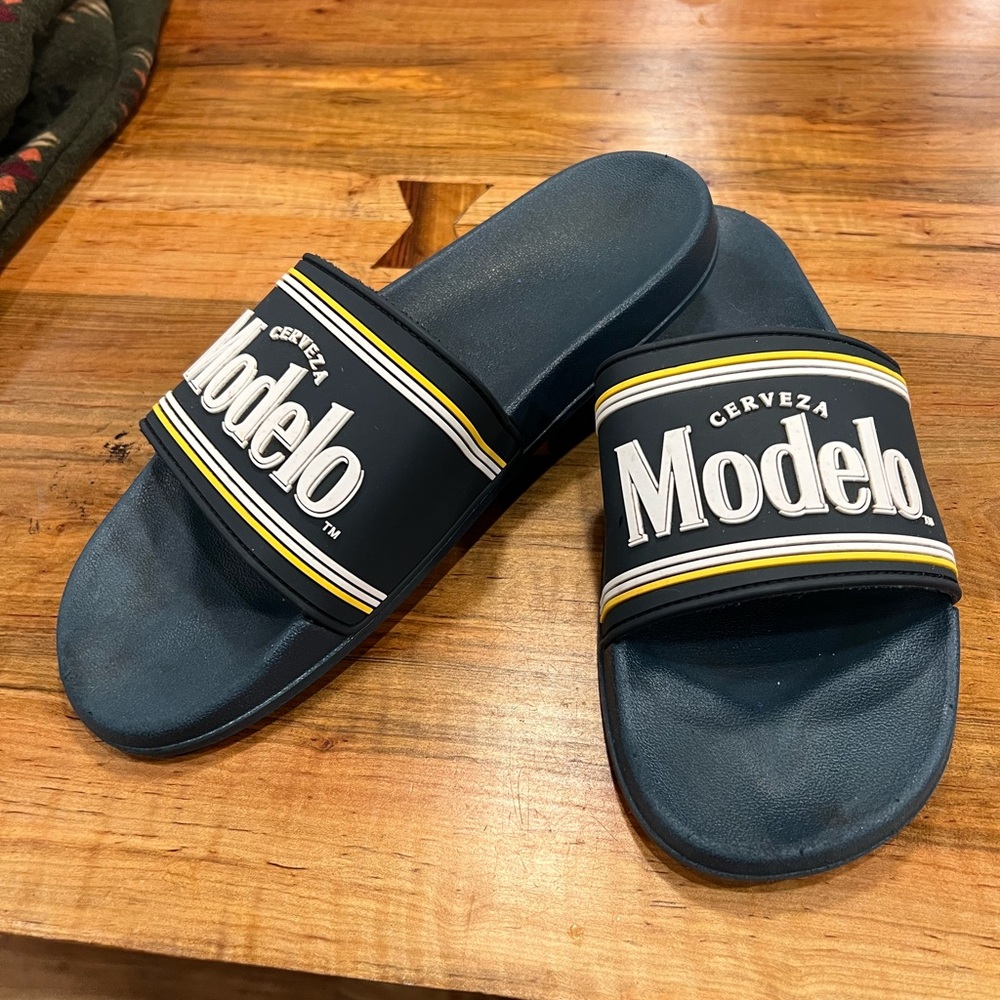 ModelCo Navy Blue Men's Slide Sandals